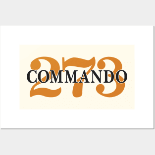 273 Commando - Text Posters and Art